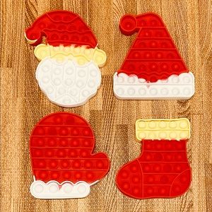 Christmas fidget toy pop it’s great gift for the holiday’s
